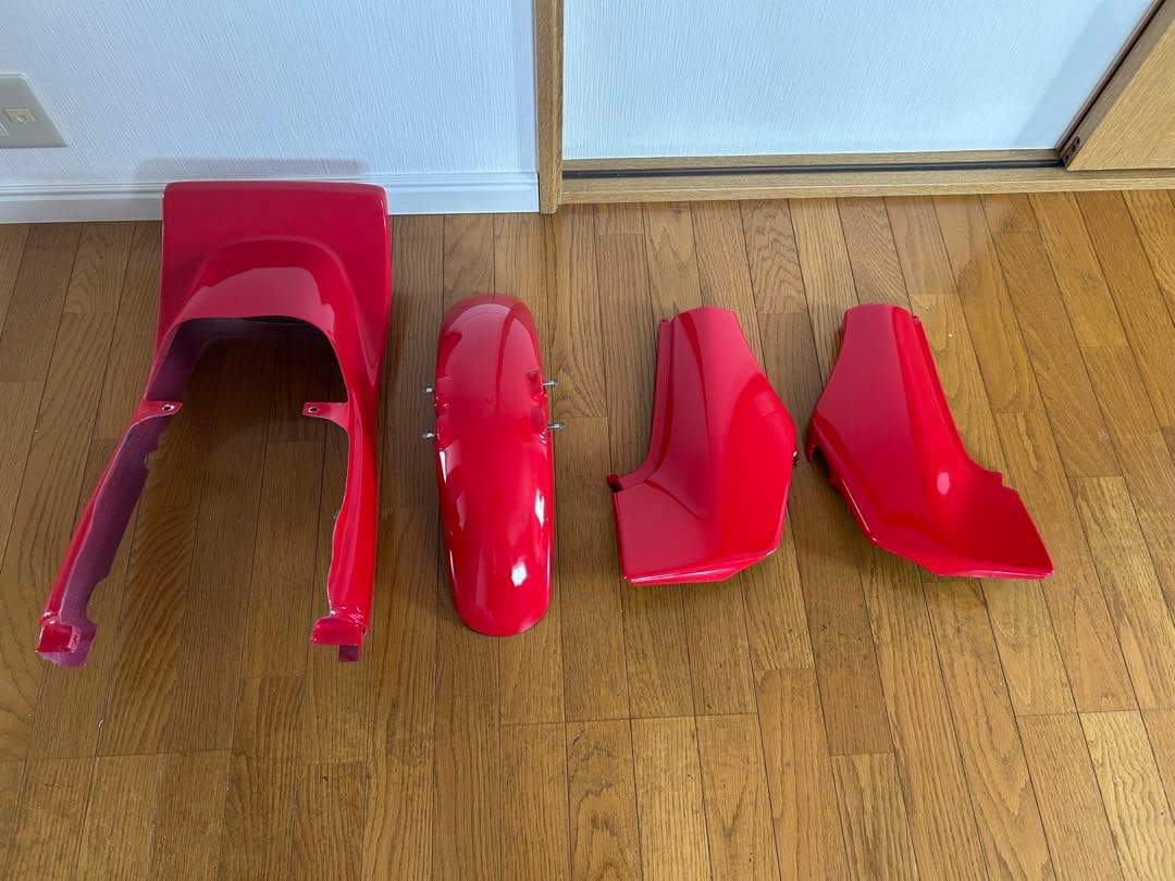 ジェイド250赤ソリ　カウルセット