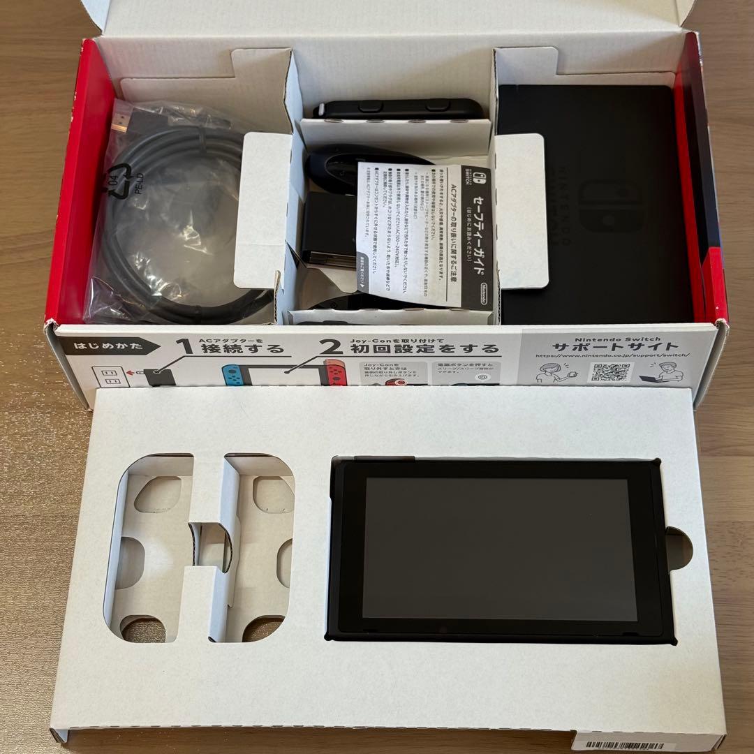 7-130 Switch 本体 バッテリー強化版 箱付き