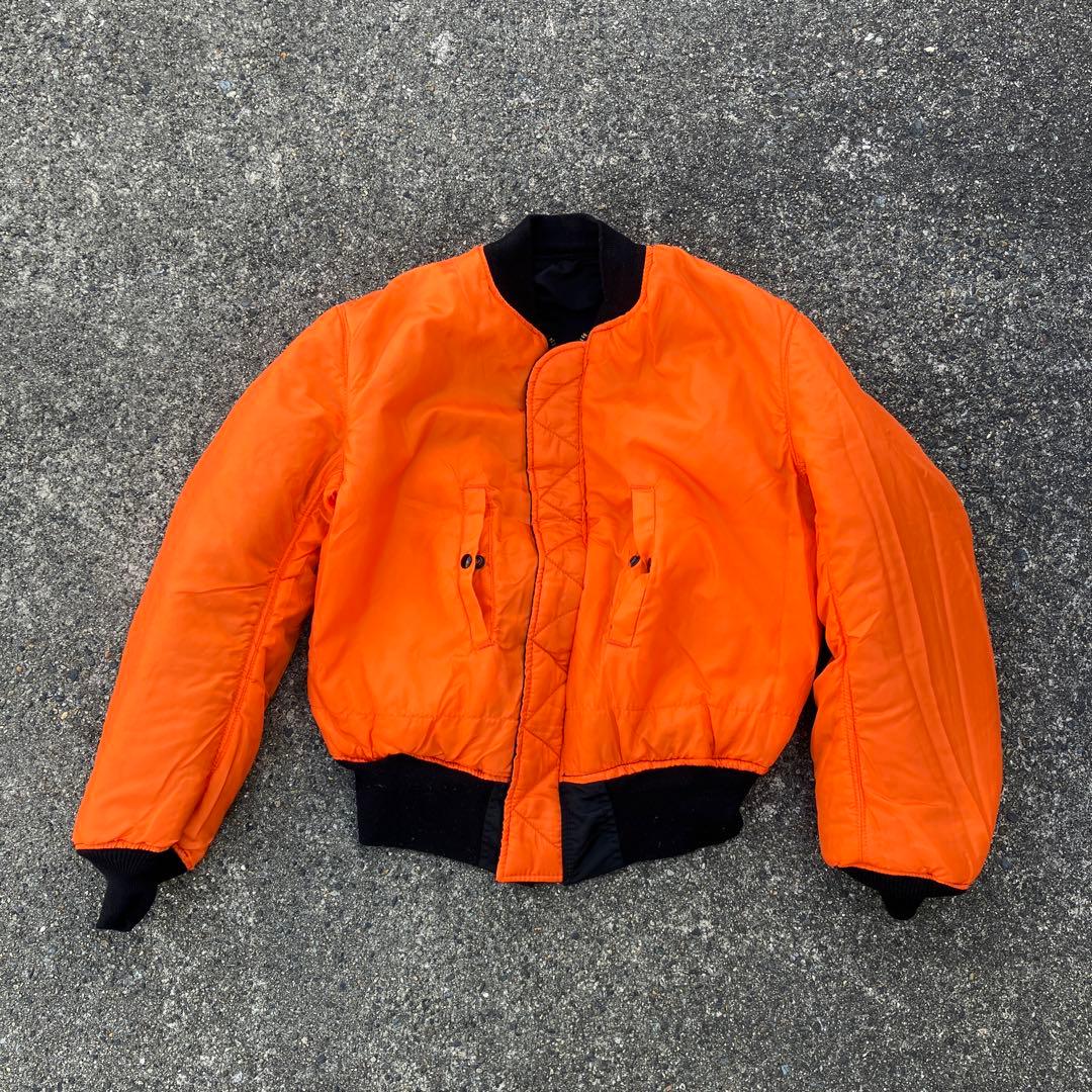 Alpha industries MA-1 ブラック　usa製