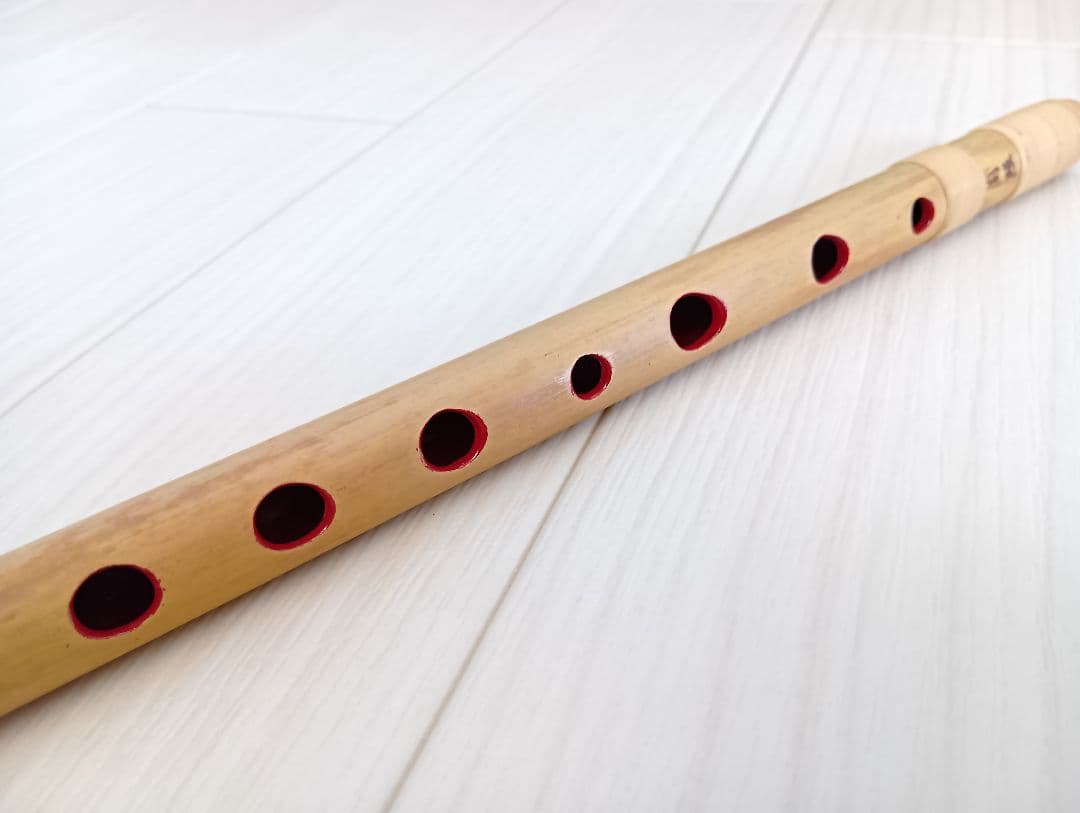【美品☆】八本調子　篠笛　ドレミ管　蘭照