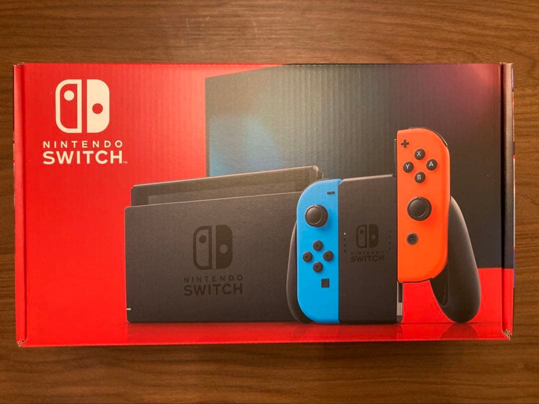 バッテリー強化版 Switch本体 ネオンレッド ネオンブルー