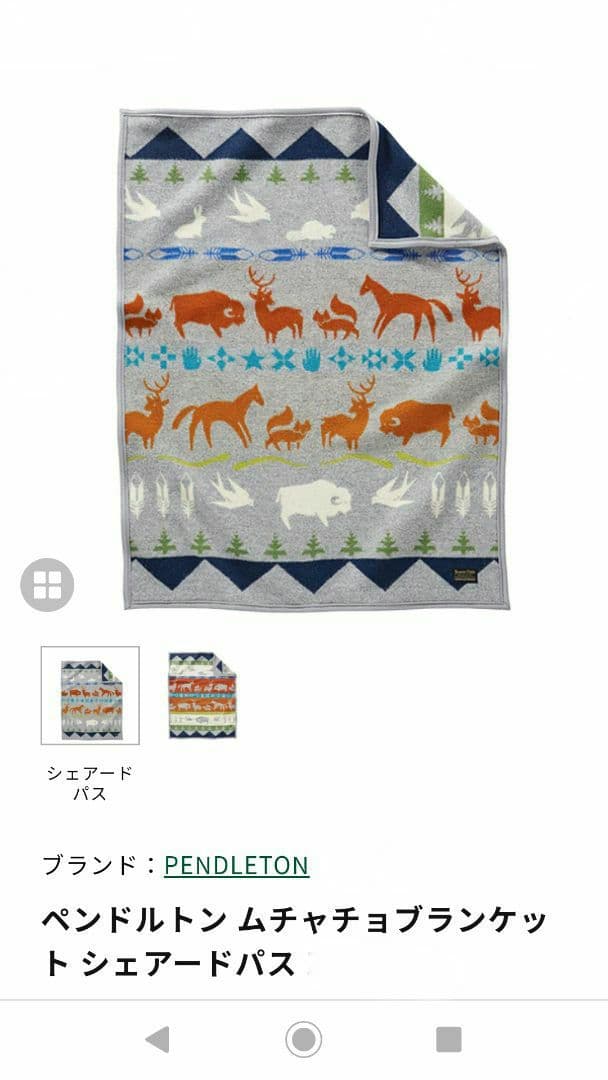 【新品未使用/限定生産110枚】 PENDLETON ペンドルトン ブランケット