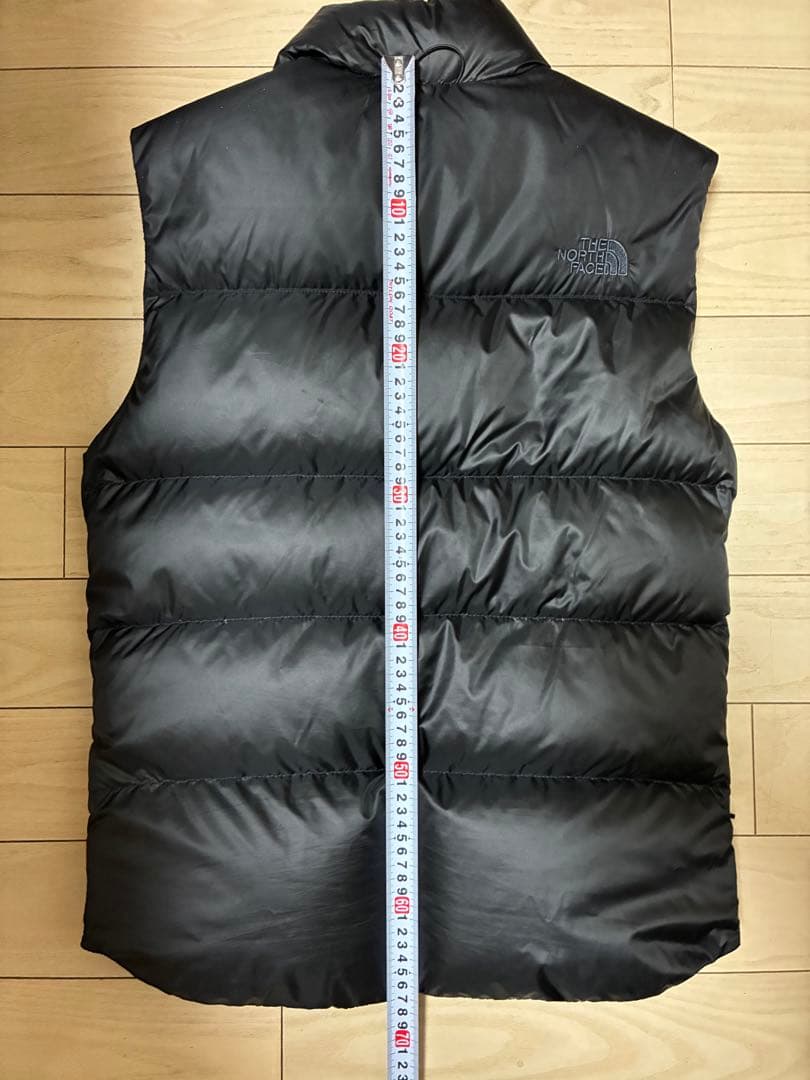 ノースフェイス ヌプシ ダウンベスト オールブラック US規格
