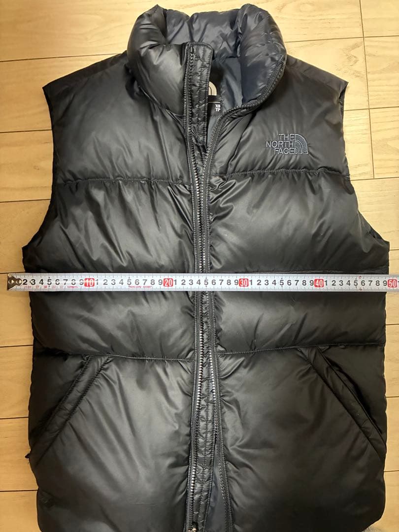 ノースフェイス ヌプシ ダウンベスト オールブラック US規格