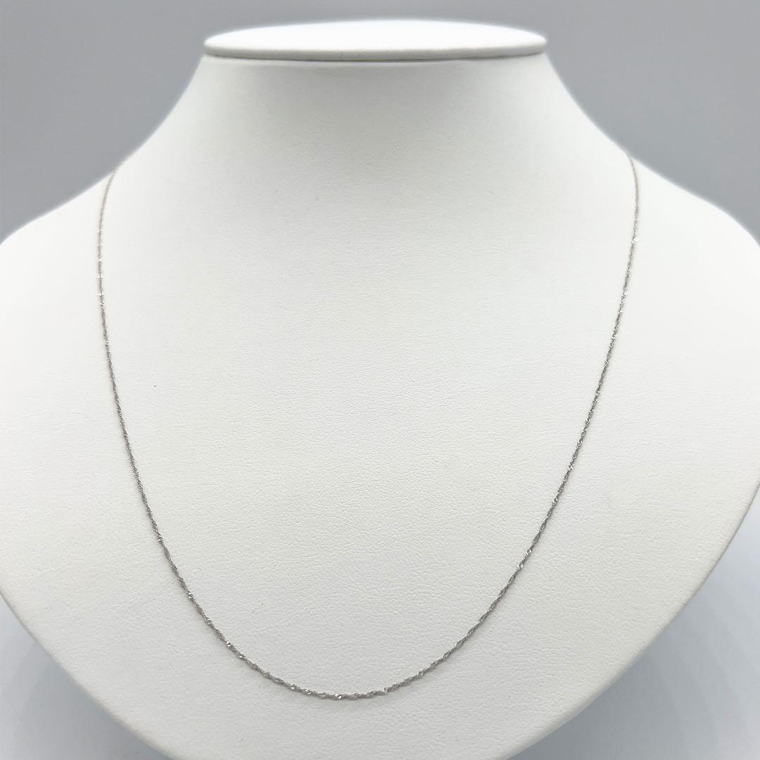 新品❗️Pt950 プラチナスクリュー♡45cm スライドピン仕様