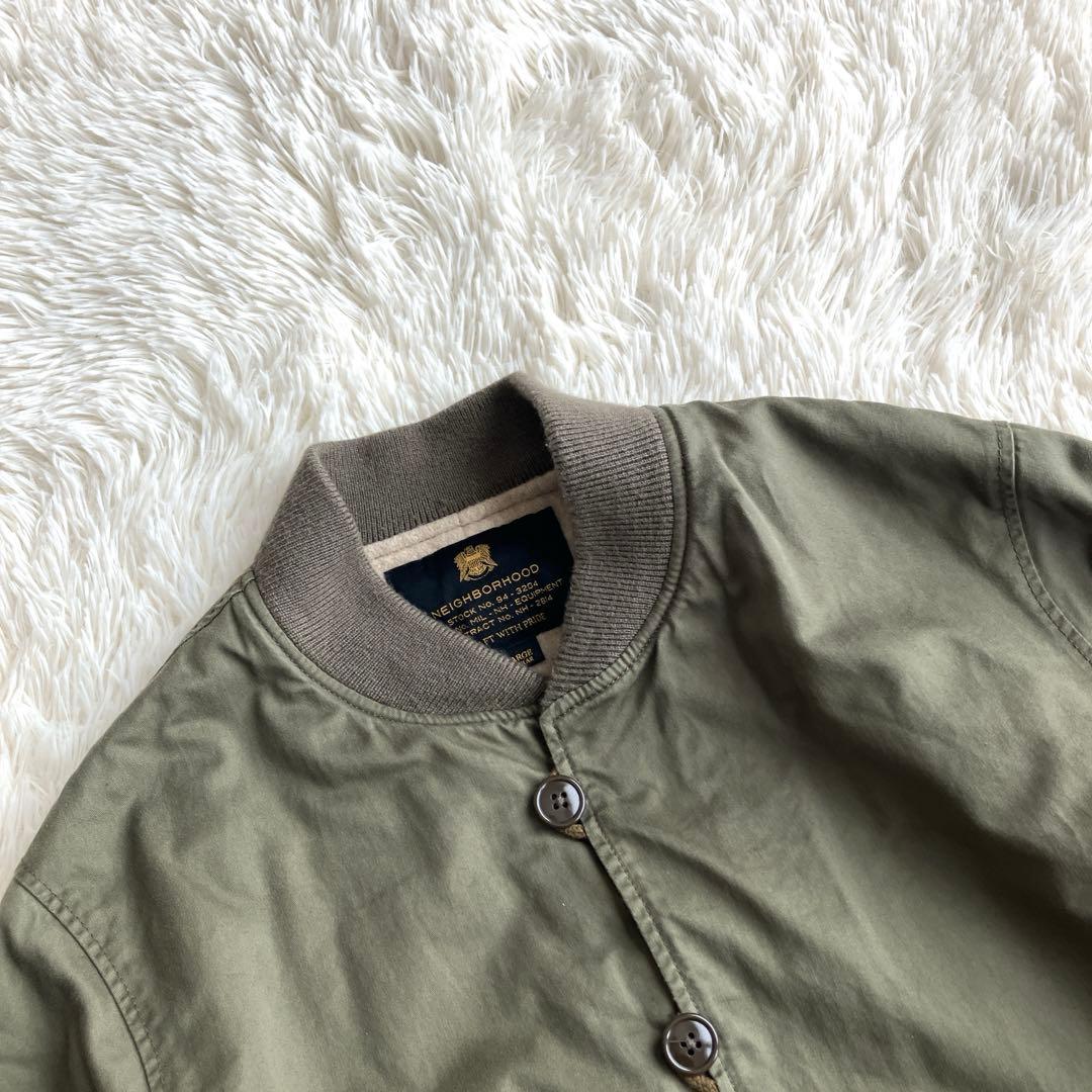 ちかNEIGHBORHOOD M-43L/C-JKT Lサイズ オリーブ