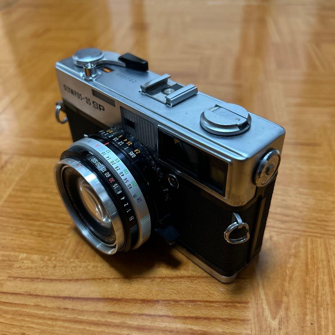 OLYMPUS-35SP フィルムカメラ ※専用レザーケース付き
