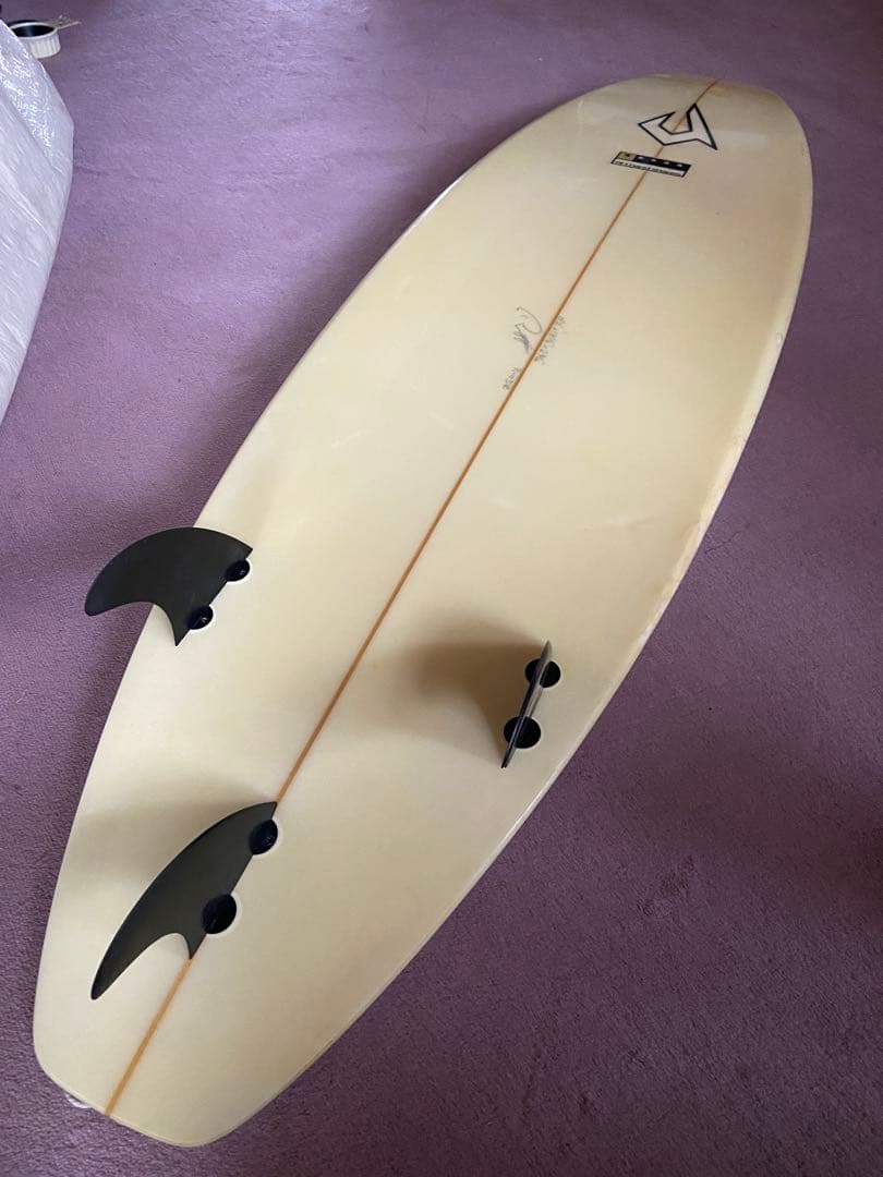 ジャスティス　RH 6'2\" ショートボード ケース付き