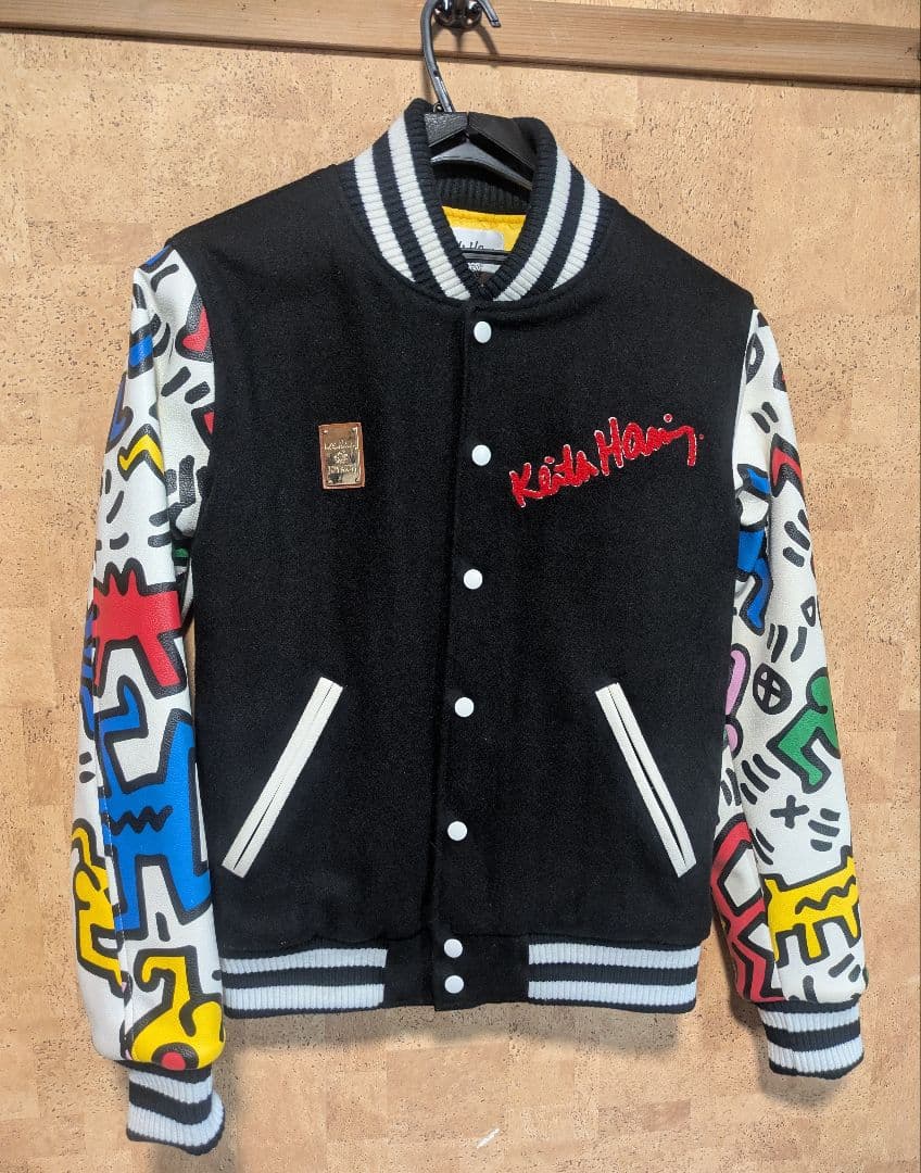 Keith Haring JOYRICH キースヘリング　コラボ　スタジャン