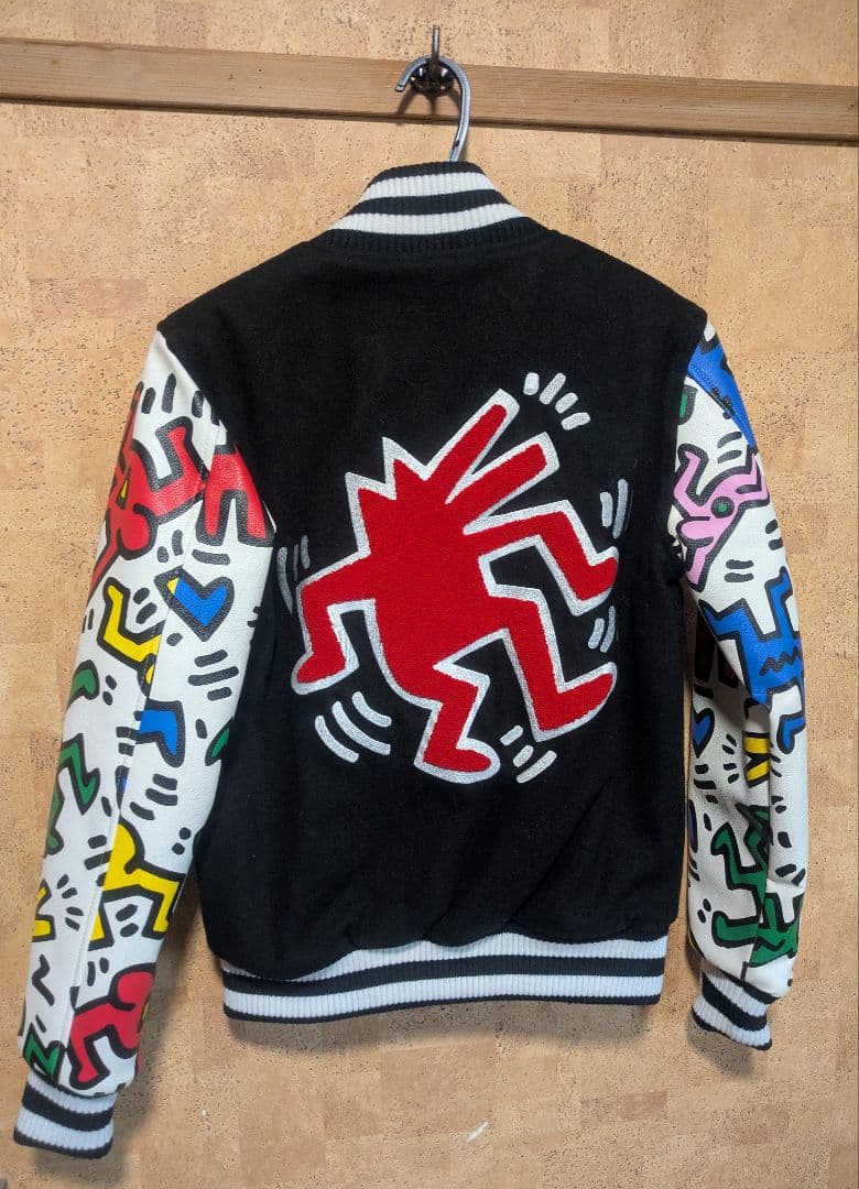 Keith Haring JOYRICH キースヘリング　コラボ　スタジャン