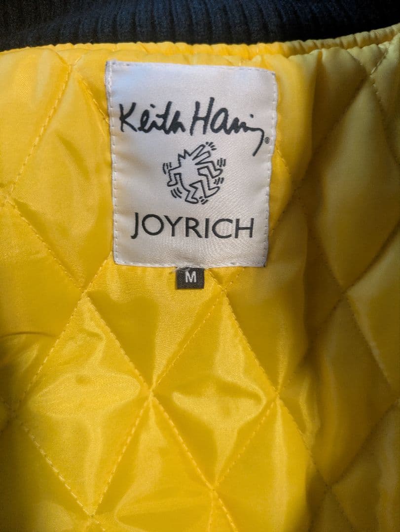 Keith Haring JOYRICH キースヘリング　コラボ　スタジャン