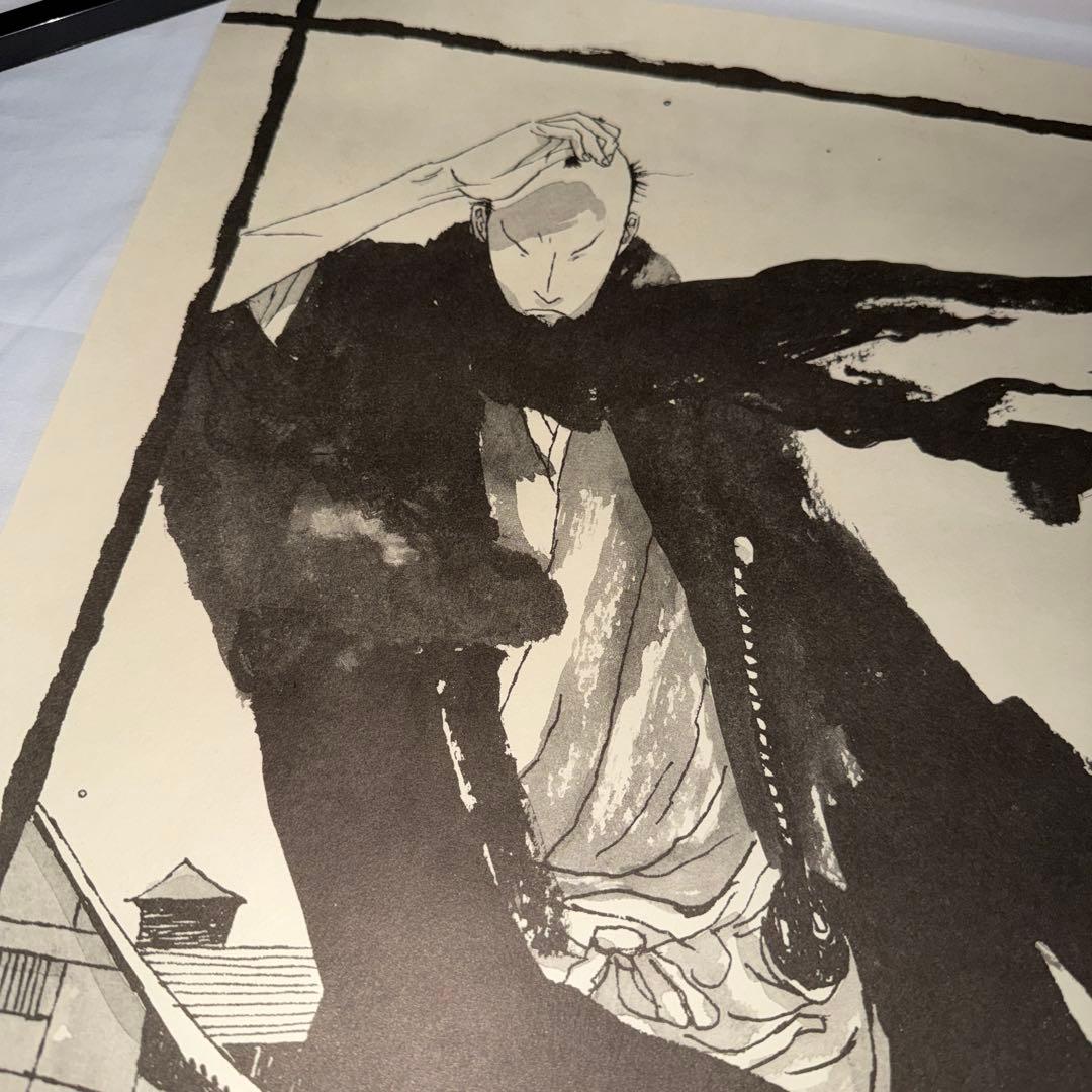 『 竹光侍 』完結記念！！ 松本大洋 直筆サイン入り 和紙ポスター