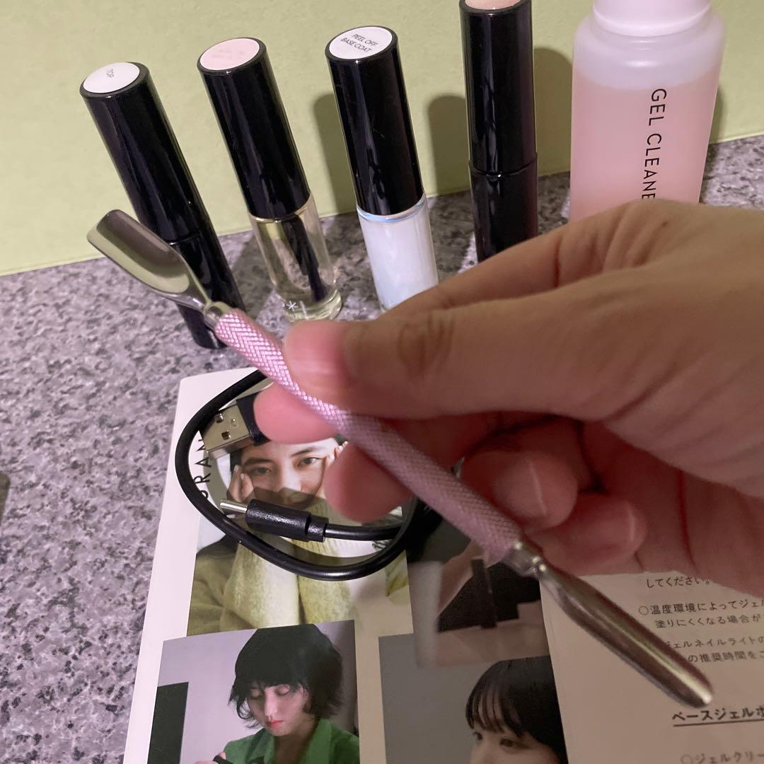 GRANJE PEEL OFF GEL SET ピールオフジェルセット