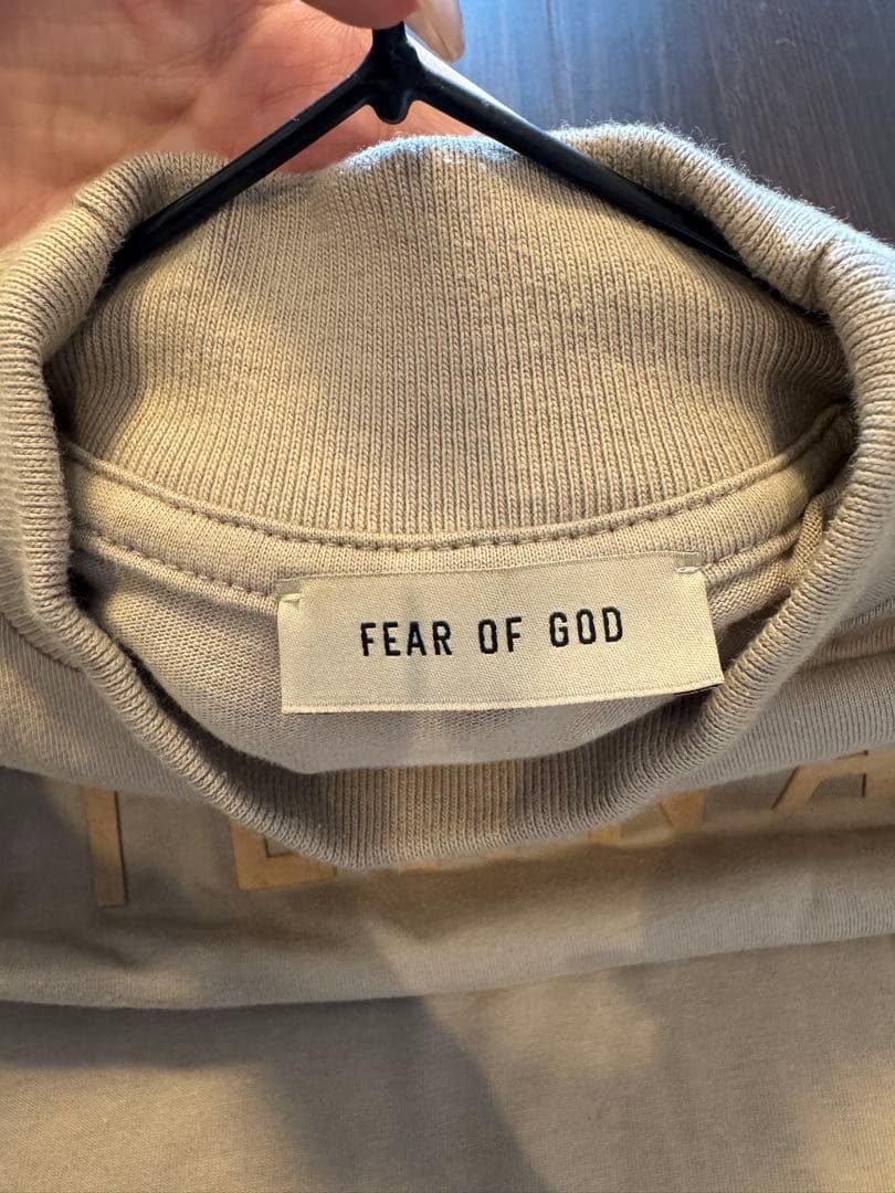 Fear of God Eternal ロゴ 長袖カットソー S