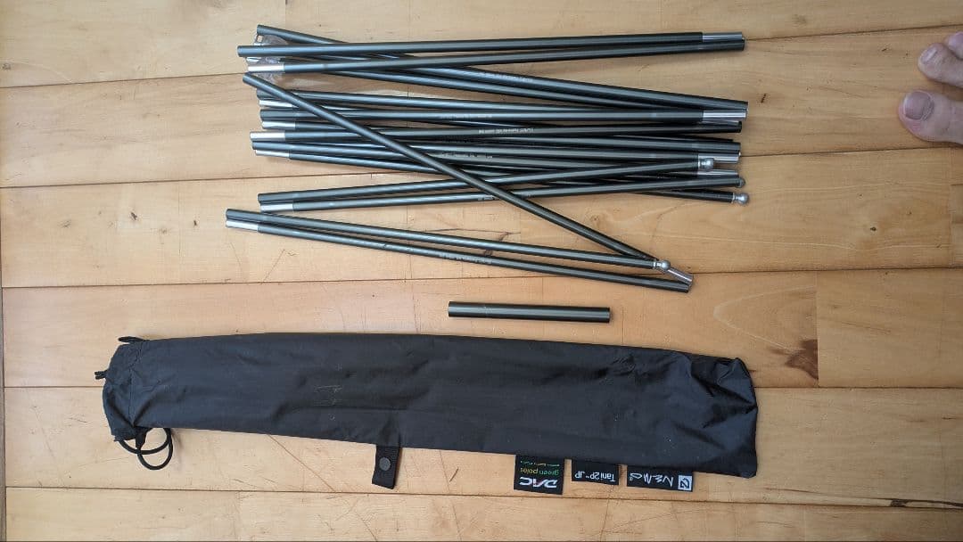 NEMO 山岳テント タニ 2P 軽量　フットプリント付