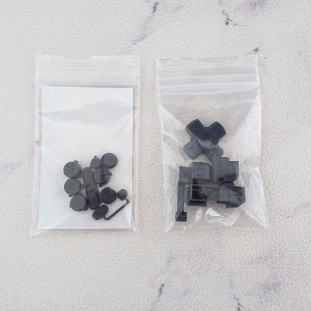 ANBERNIC RG35XXSP クリアブルー ボタン換装済み