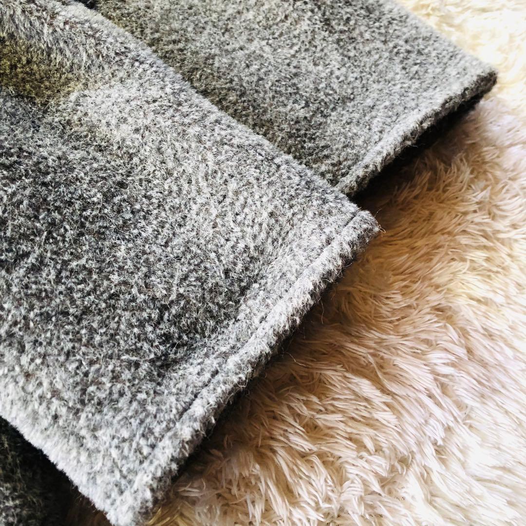 美品✨マックスマーラ ベルテッドコート マキシ丈 アルパカ 女優襟 グレー 40