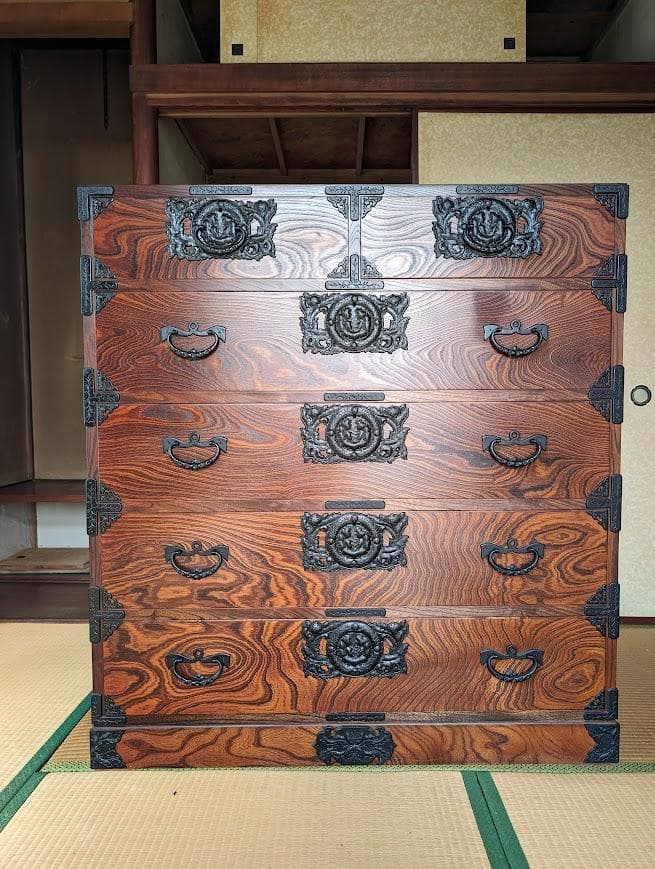 【つぼみ♪さま専用】岩谷堂箪笥　整理箪笥 美品 チェスト 箪笥 漆塗り