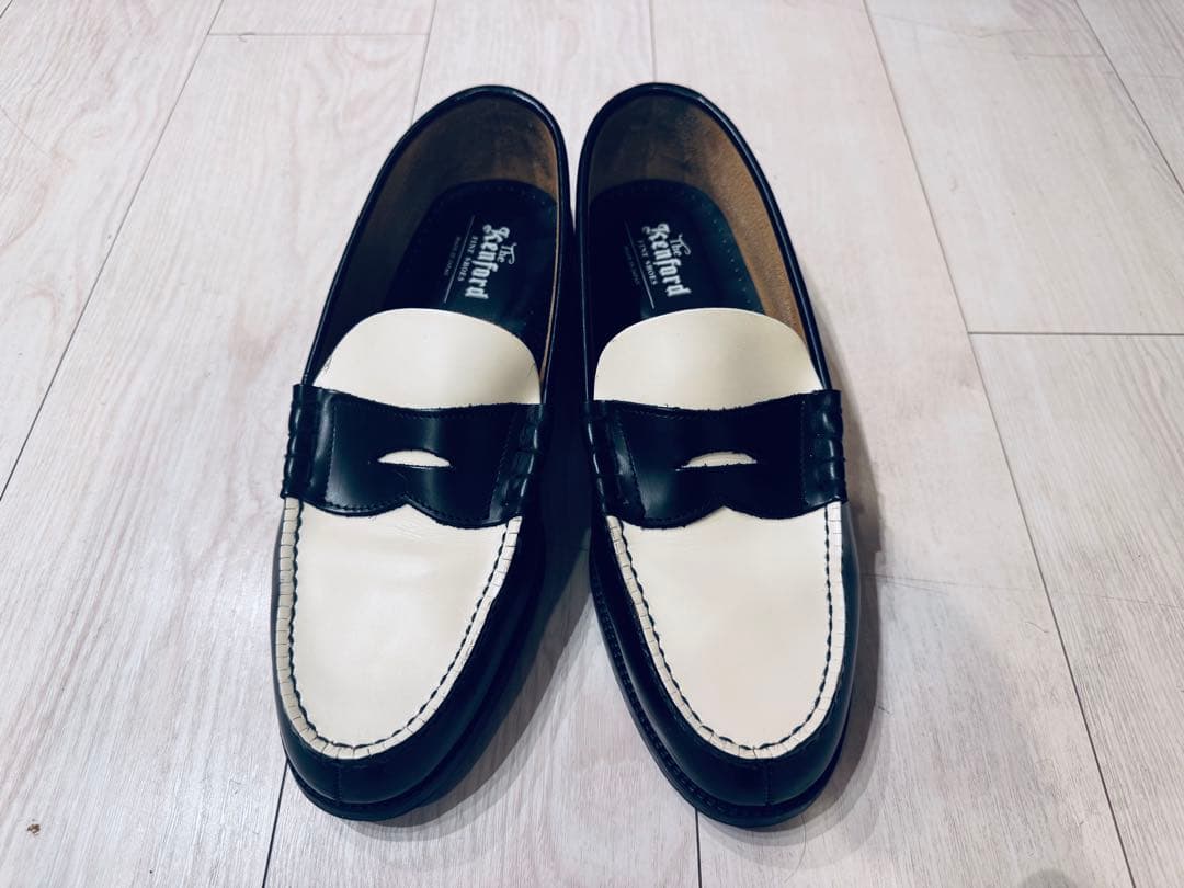 新品同様☆Kenford ブラック/ ホワイト 28cm