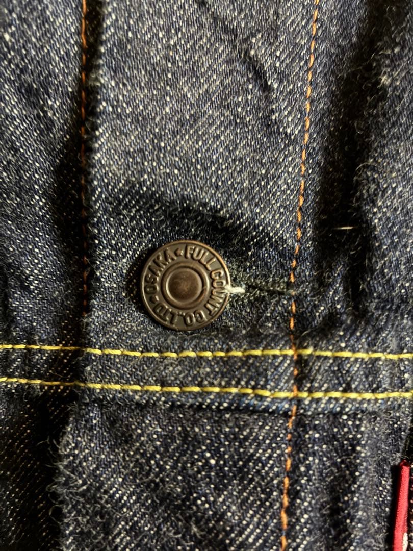 FULL COUNT 2101 サイズ42 3rd デニムジャケット