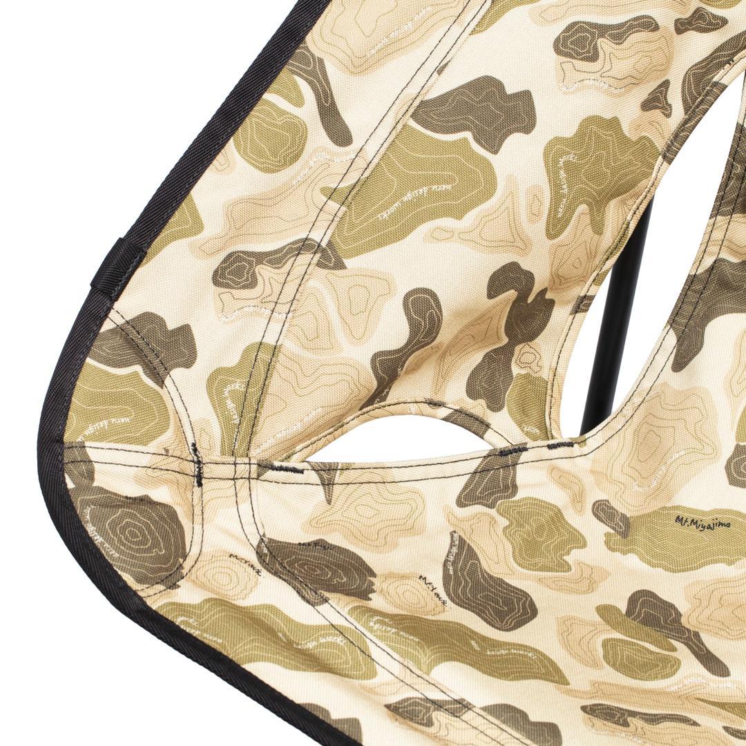 ネルデザインワークス Helinox チェアワン (Re) TOPOカモ サンド