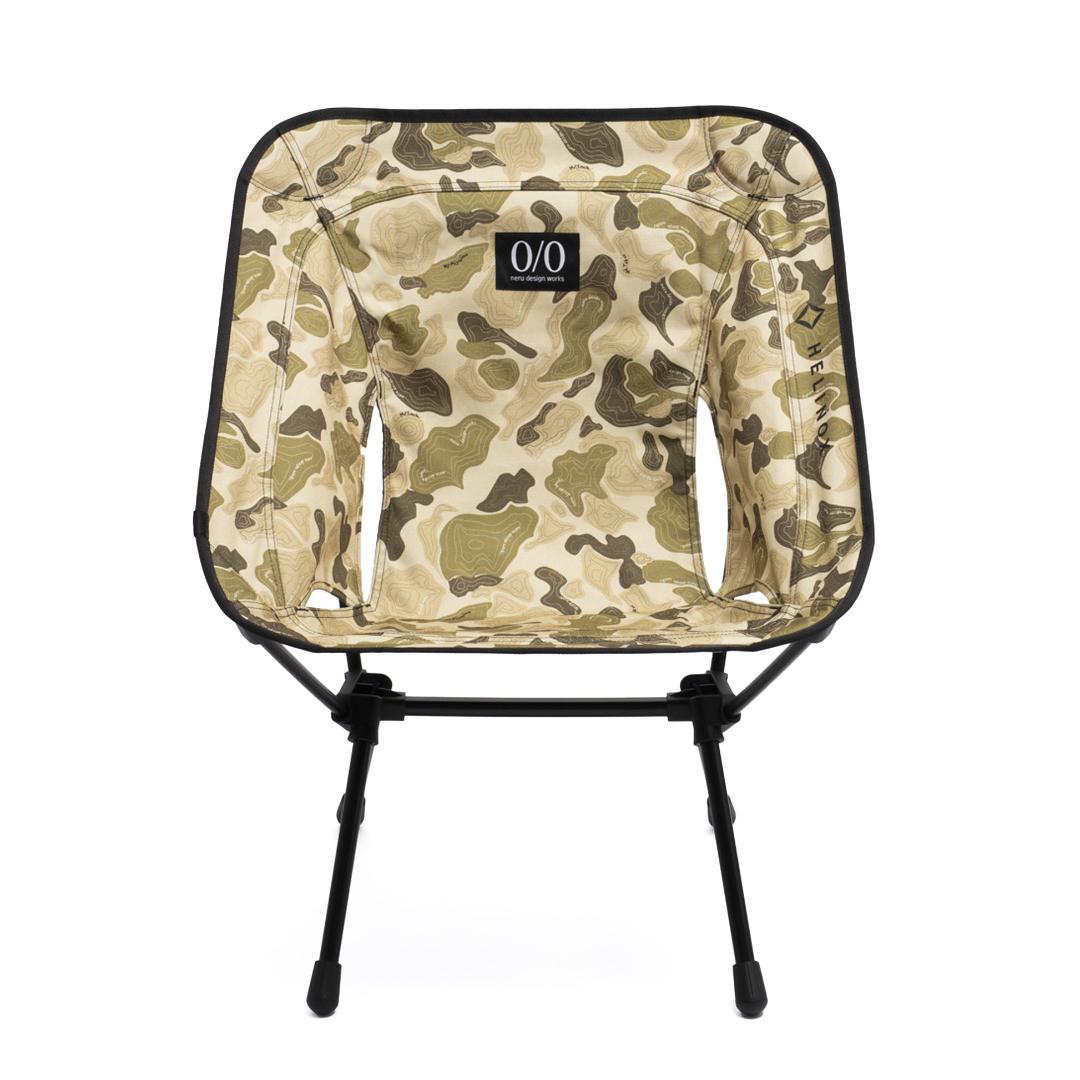 ネルデザインワークス Helinox チェアワン (Re) TOPOカモ サンド