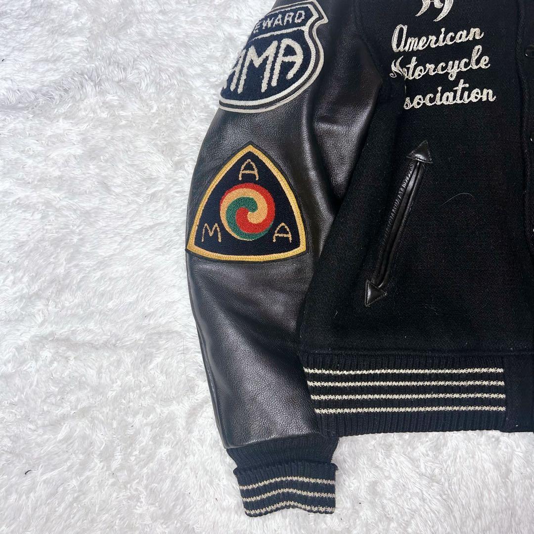 WHITESVILLE スタジャン インディアンモーターサイクル フルデコ