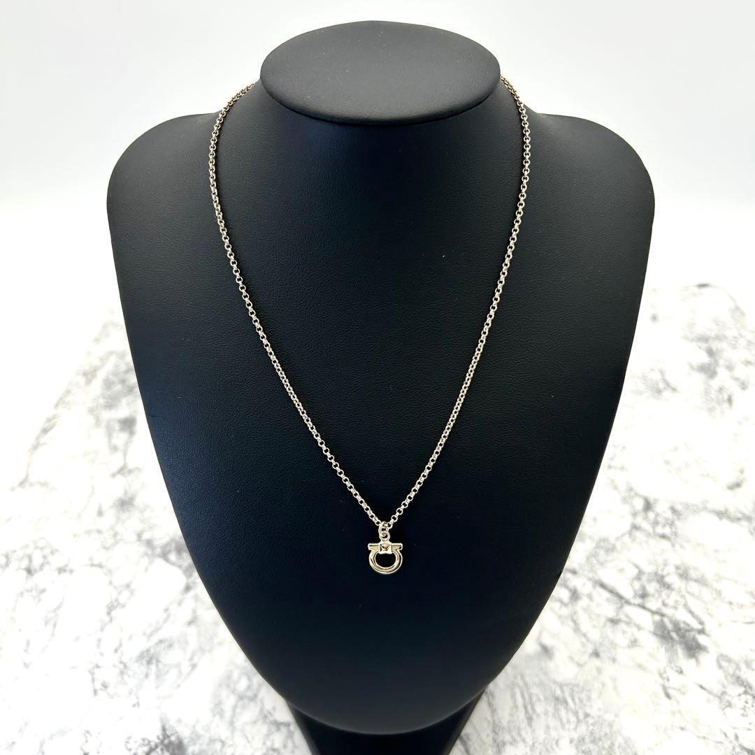 極美品✨ Salvatore Ferragamo ガンチーニ ネックレス