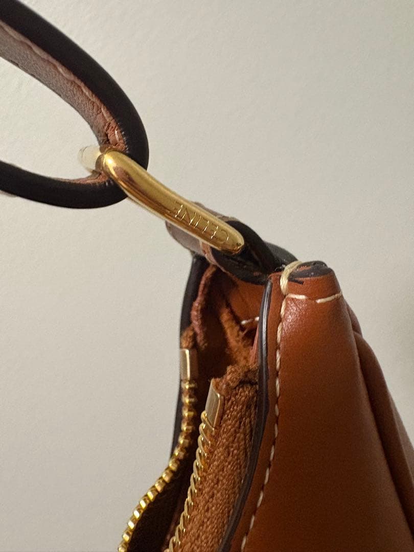 Celine ブラウン ショルダーバッグ