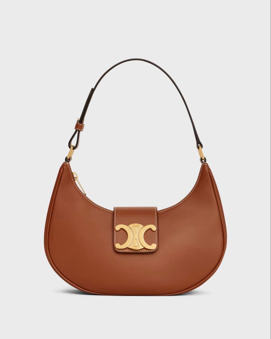 Celine ブラウン ショルダーバッグ