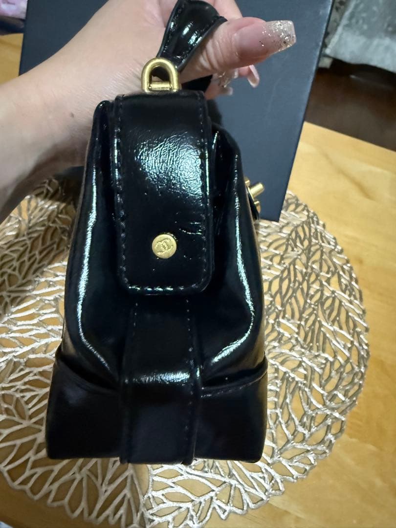 CHANEL(シャネル)ノベルティ★がま口ボストン型 ショルダーバッグ★2way