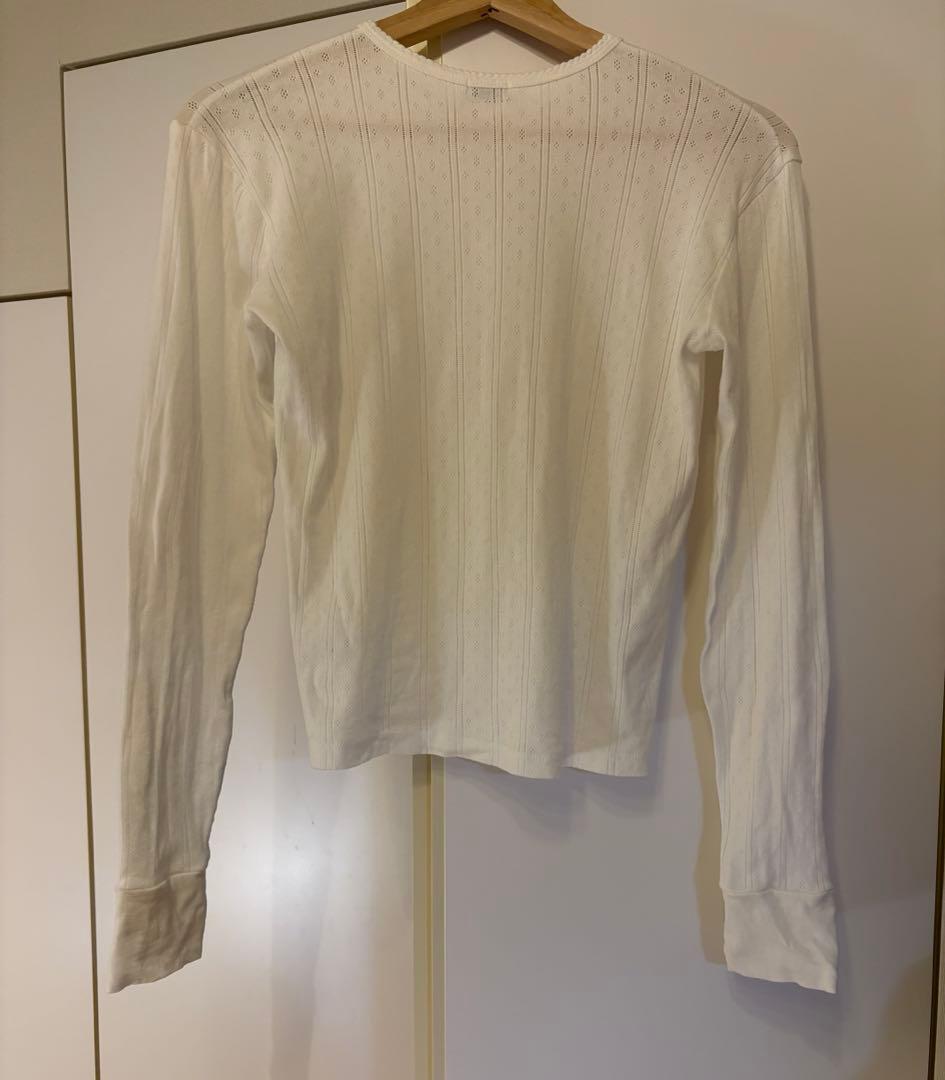 トップス SEA HENLEY NECK L/S TEE