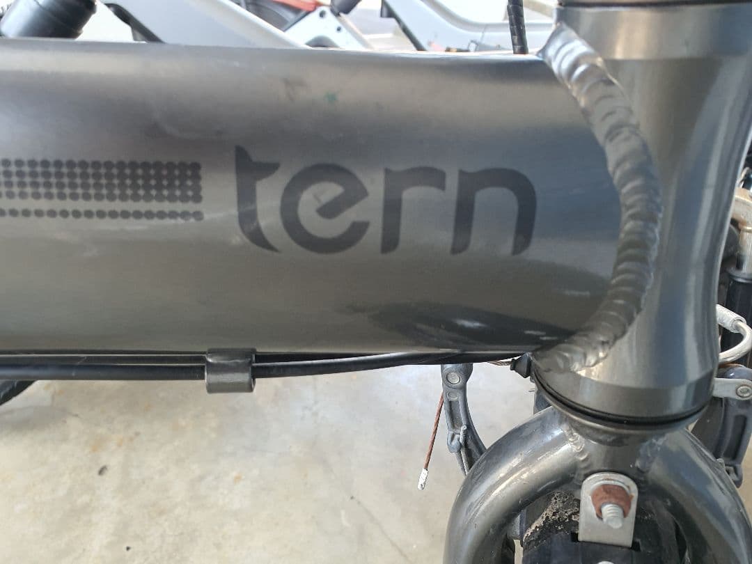 tern 折りたたみ自転車 グレーとRhinowalk