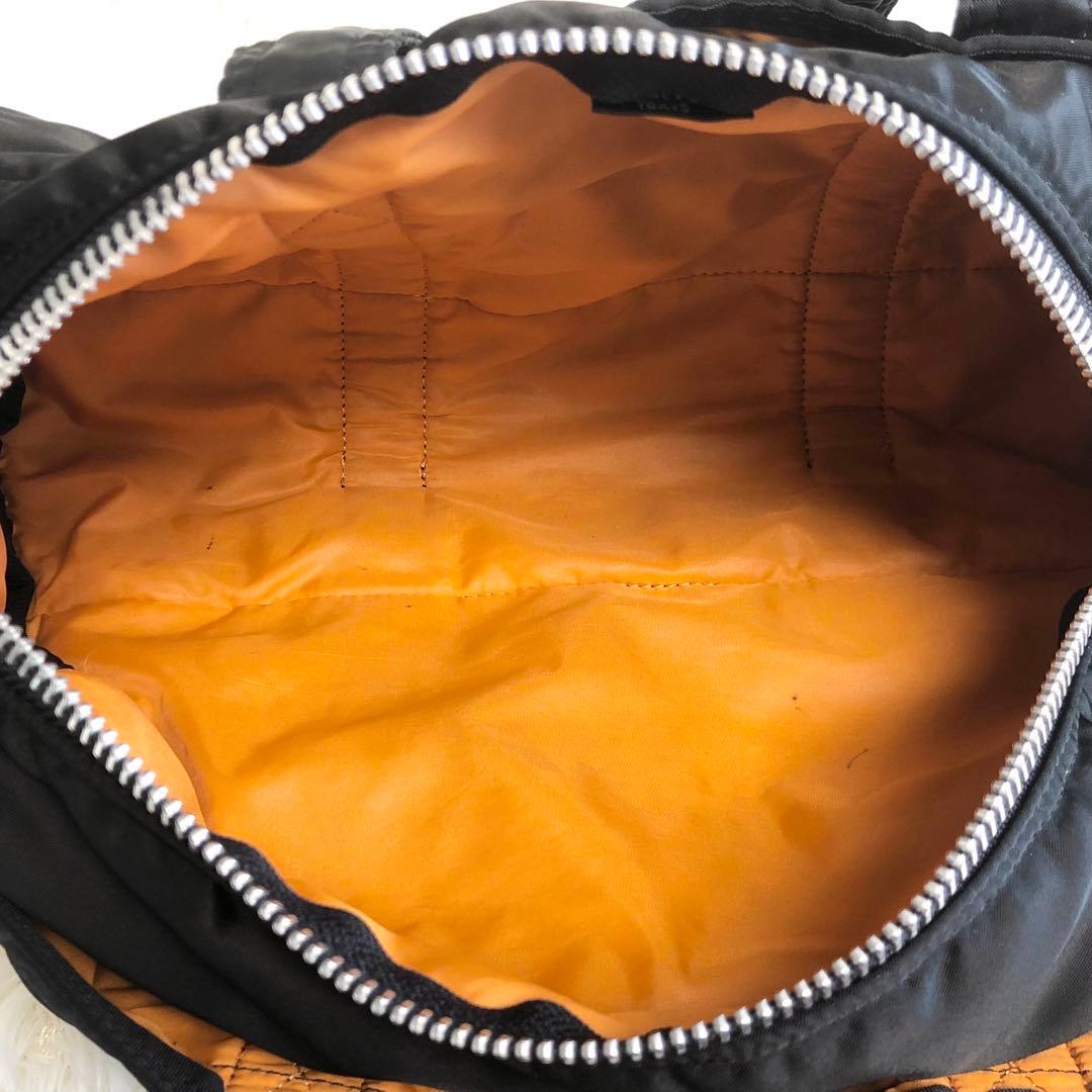 PORTER ポーター タンカー ブラック ミニボストン ドラム Lサイズ