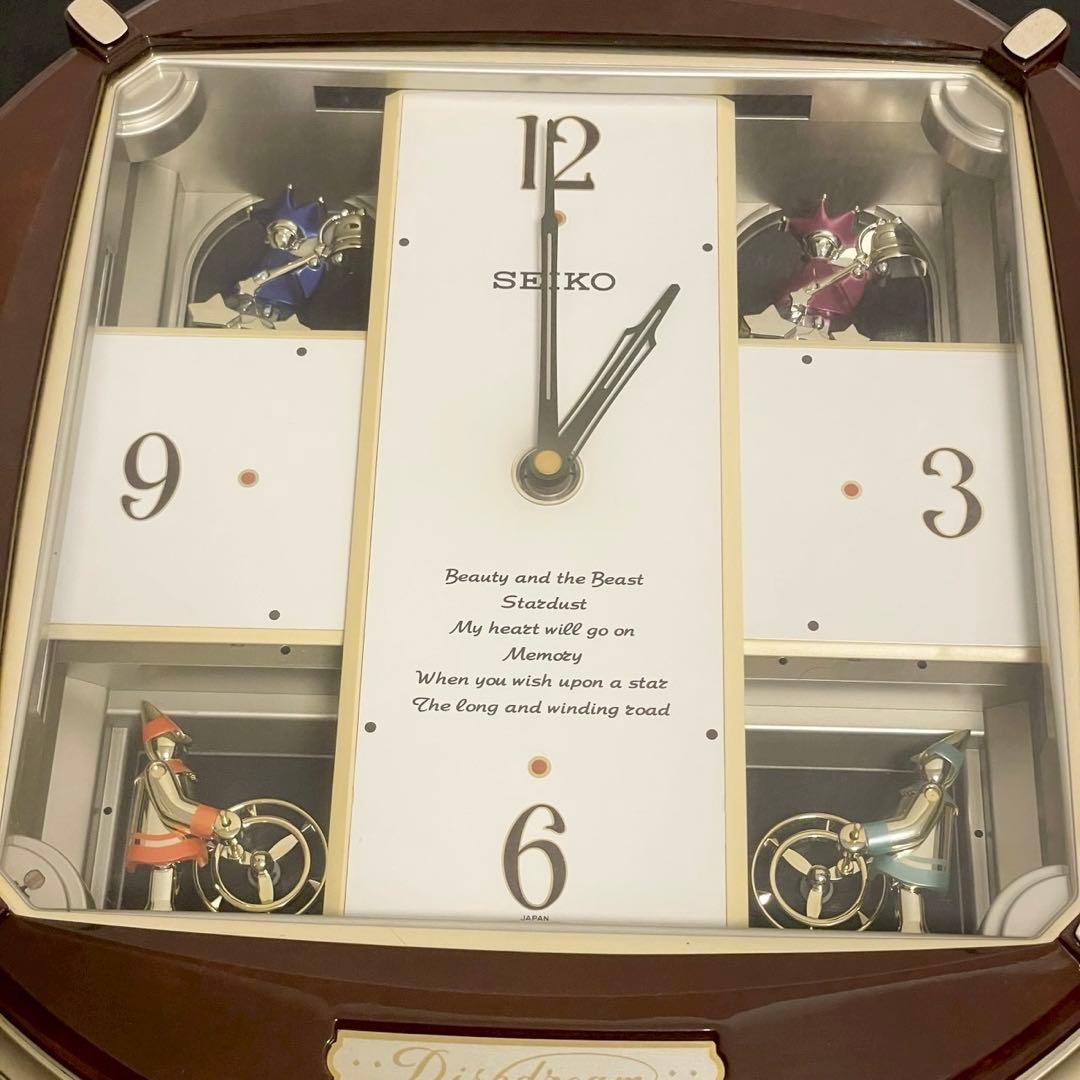 【希少品】SEIKO RE544Bディスクドリーム からくり時計