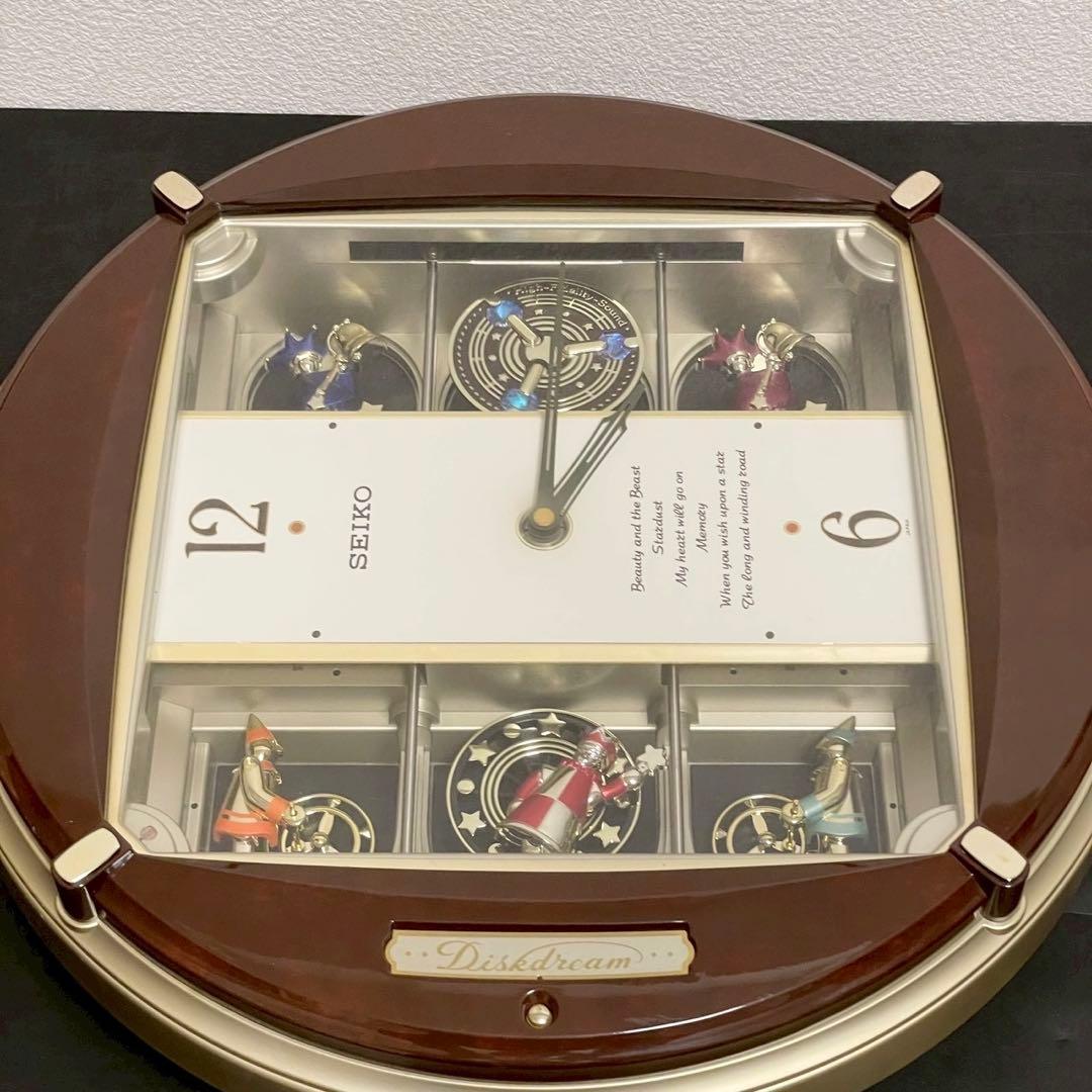 【希少品】SEIKO RE544Bディスクドリーム からくり時計