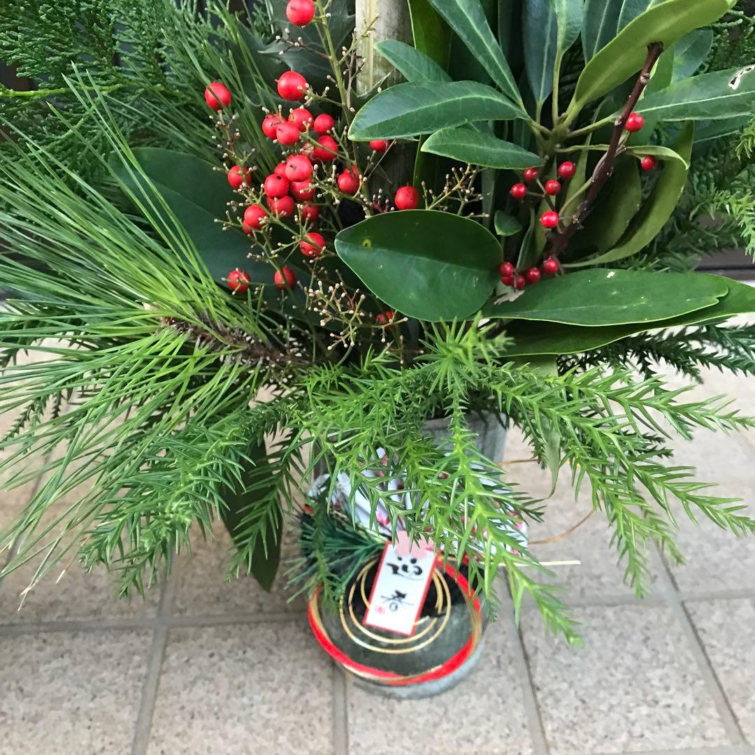 門松　正月　左右一対 (2つ) 飾り付け素材同梱