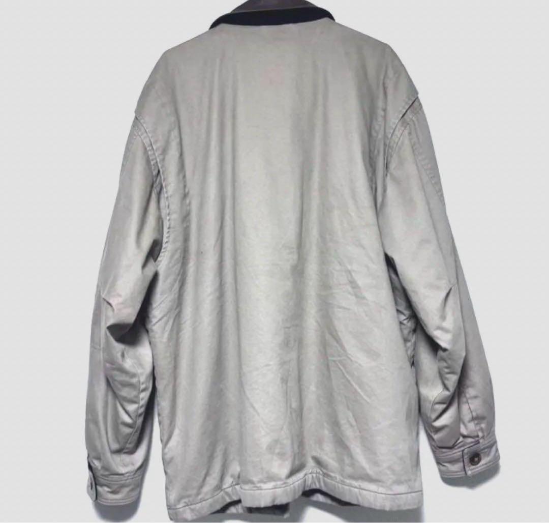 激レア 90s vintage L.L. Bean カバーオール 襟レザー