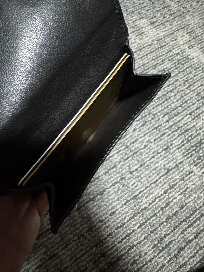 最終 ボッテガヴェネタ 三つ折り財布 マキシイントレチャート 付属品