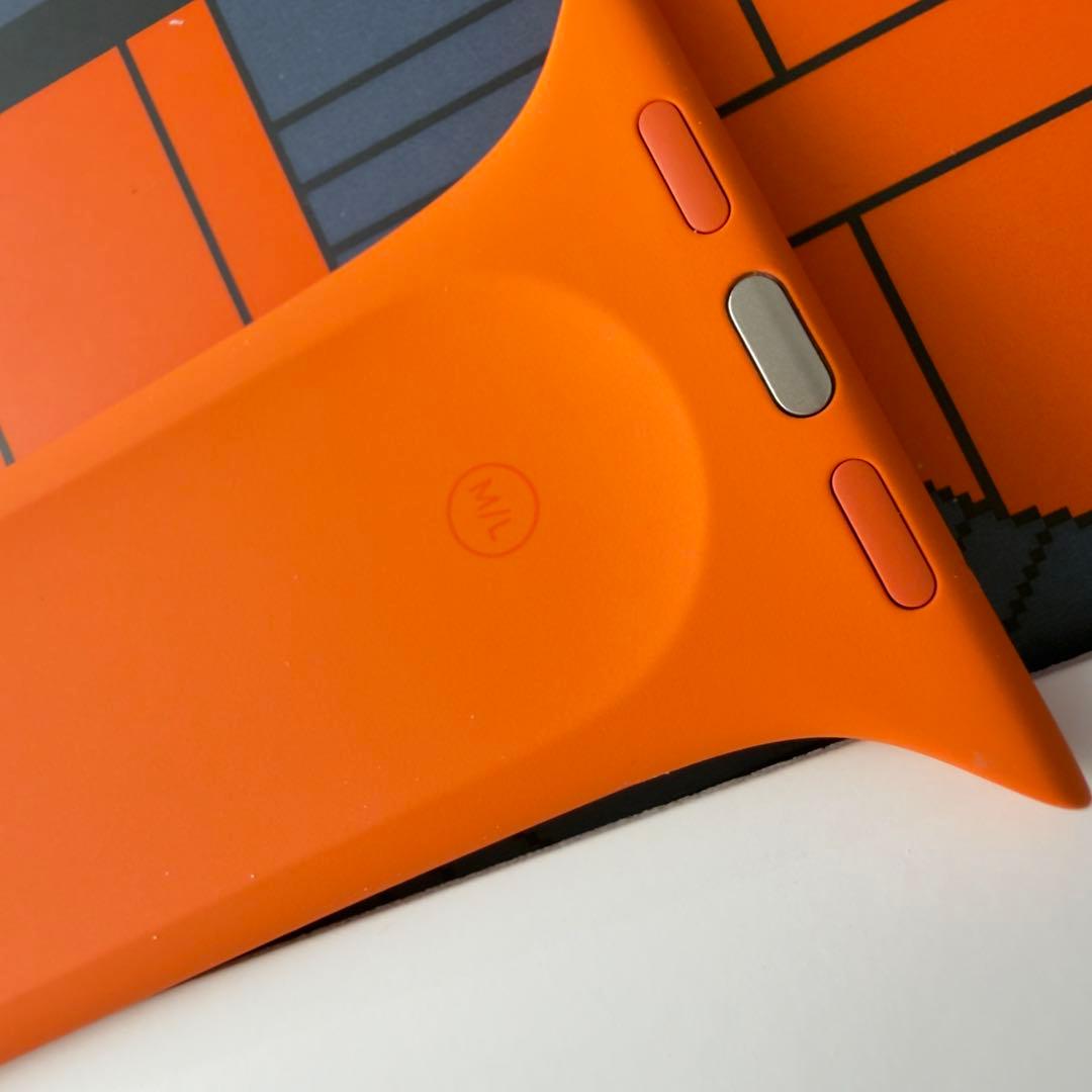 2980 未使用　Apple Watch エルメス　オレンジラバー　スポーツ