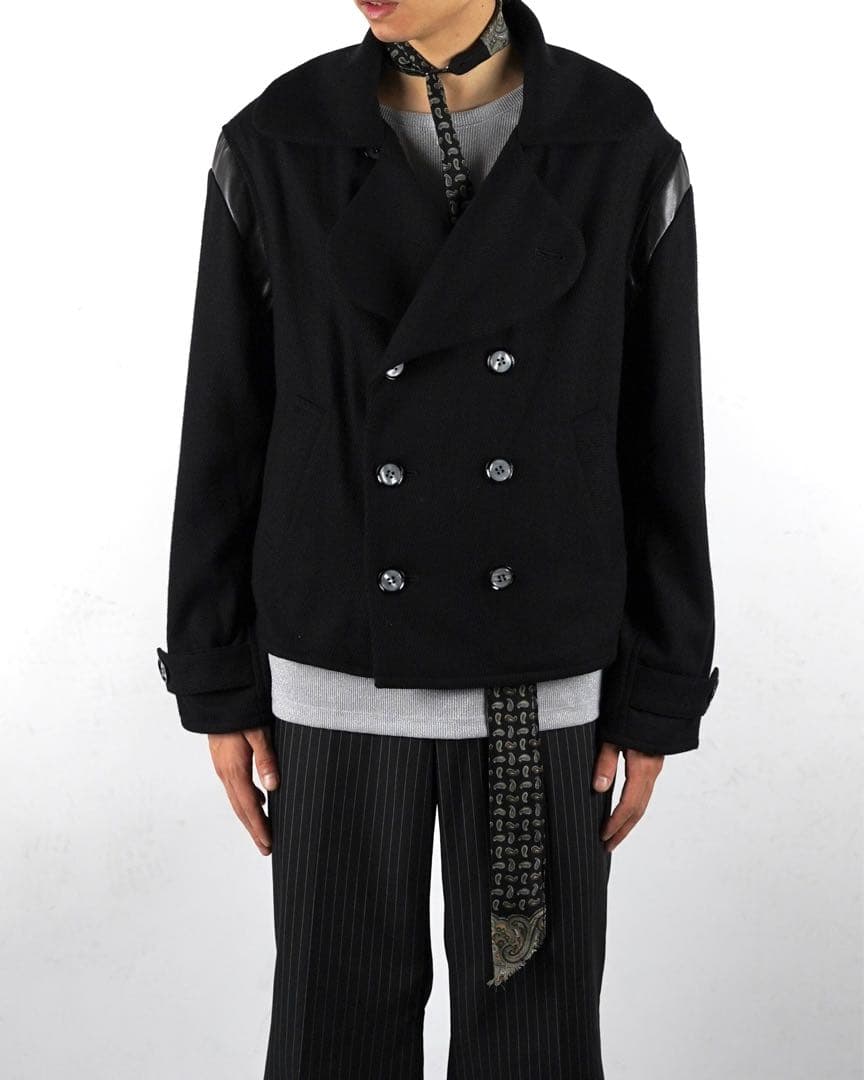 ジャケット・アウター Hype-12 bi-color P-coat