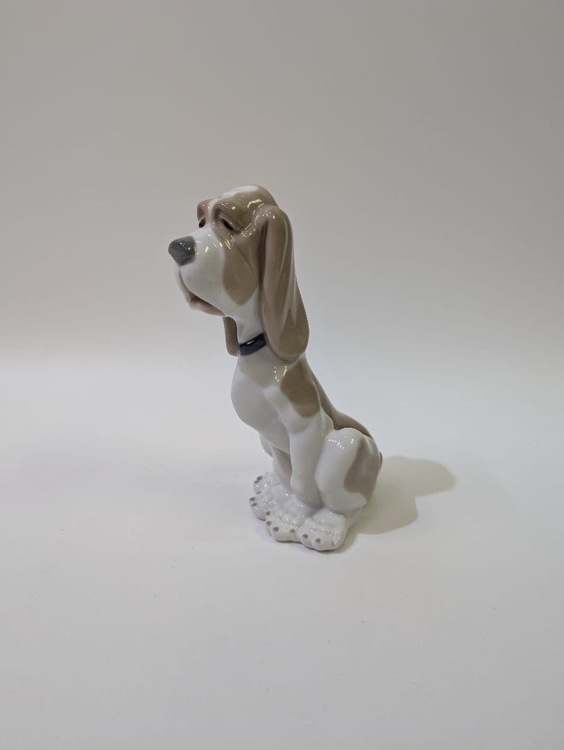 ひまわり リヤドロ LLADRO NAO ナオ『主人を待って』 置物 陶器