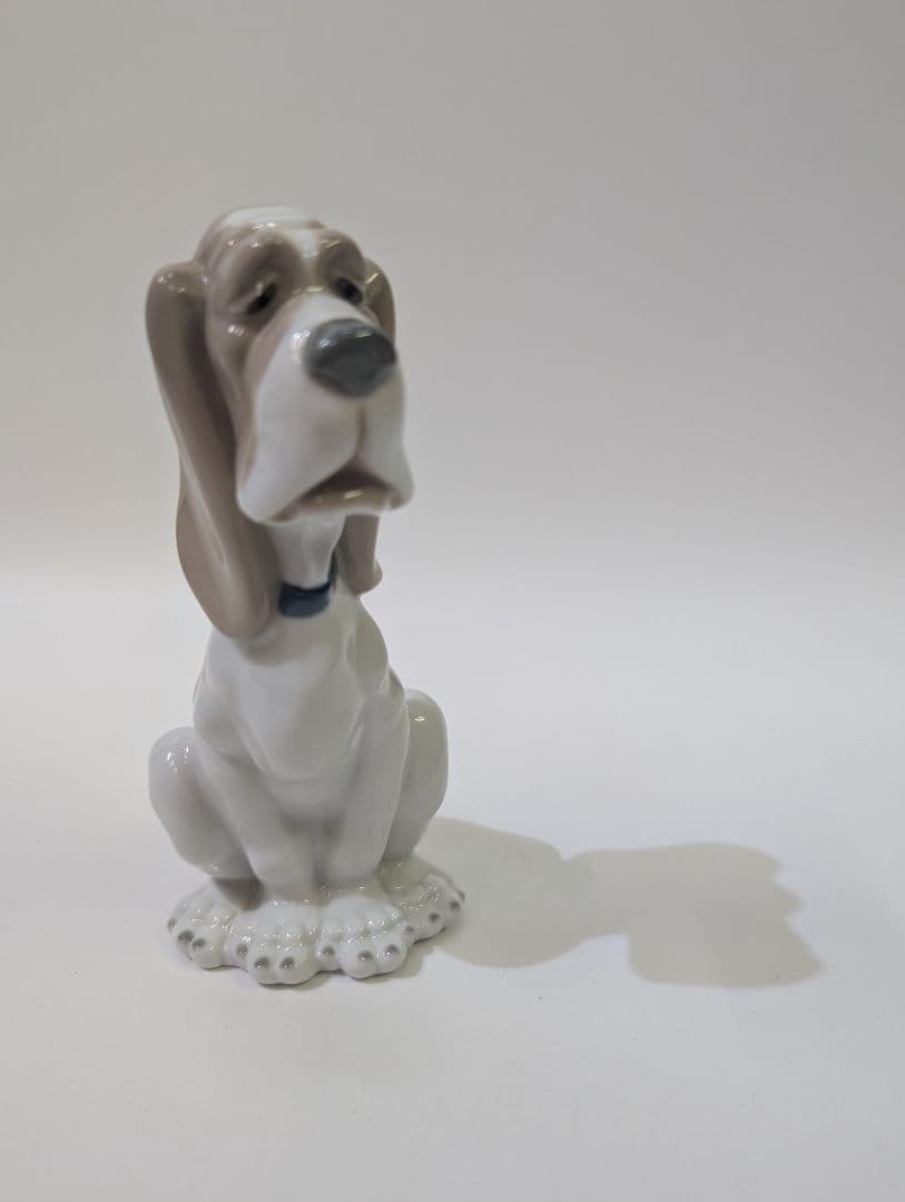 ひまわり リヤドロ LLADRO NAO ナオ『主人を待って』 置物 陶器