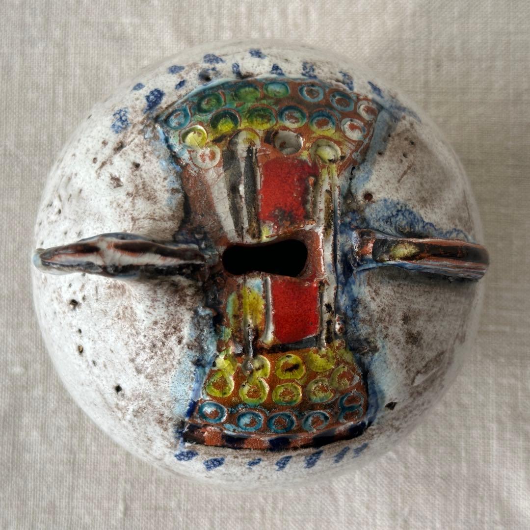 vintage ヴィンテージ 陶器製 馬の花瓶 置物 アンティーク