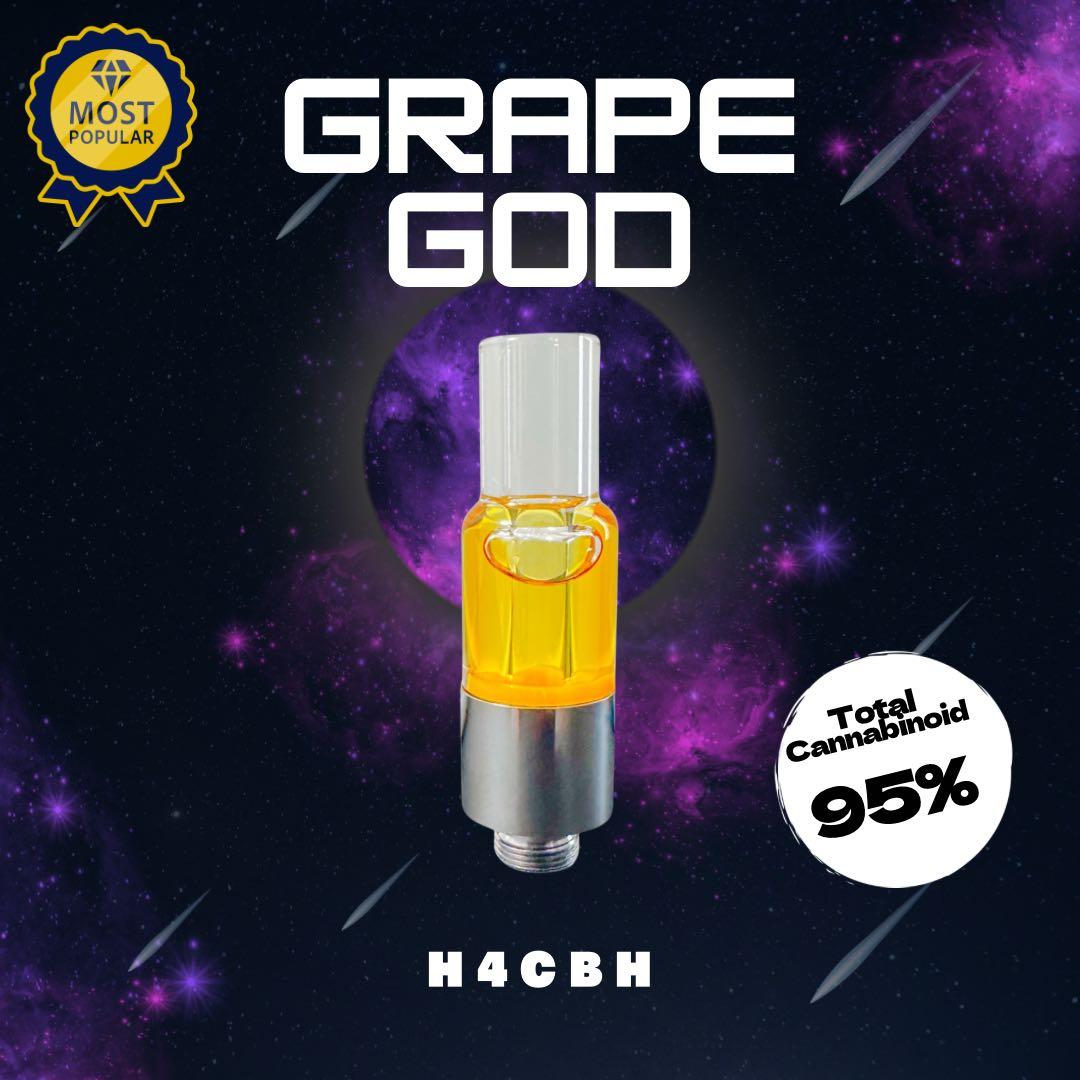 【人気No.1】霞の境GrapeGod H4CBH 1mlグレープゴッド62