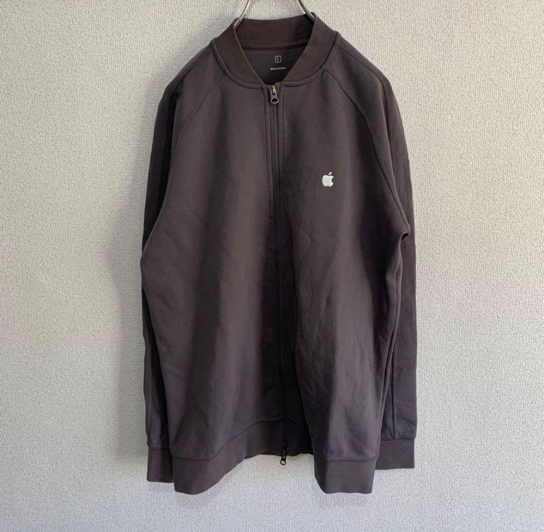 Apple 企業　トラックジャケット　ジャージ　刺繍　アップル　IT系