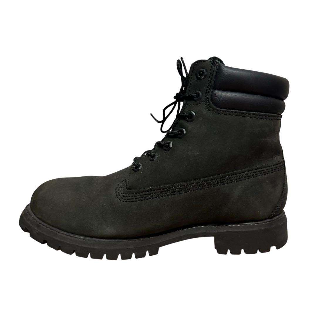【28cm✨】timberland 6インチダブルカラー ブーツ ブラック