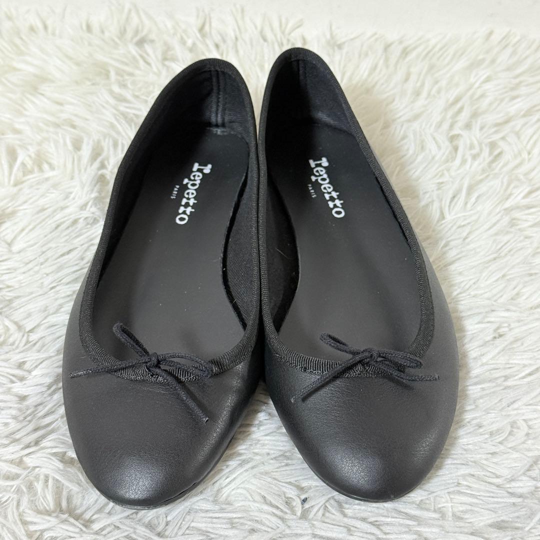 未使用級✨repetto レペット　リリ レザー　バレエシューズ　37 ブラック