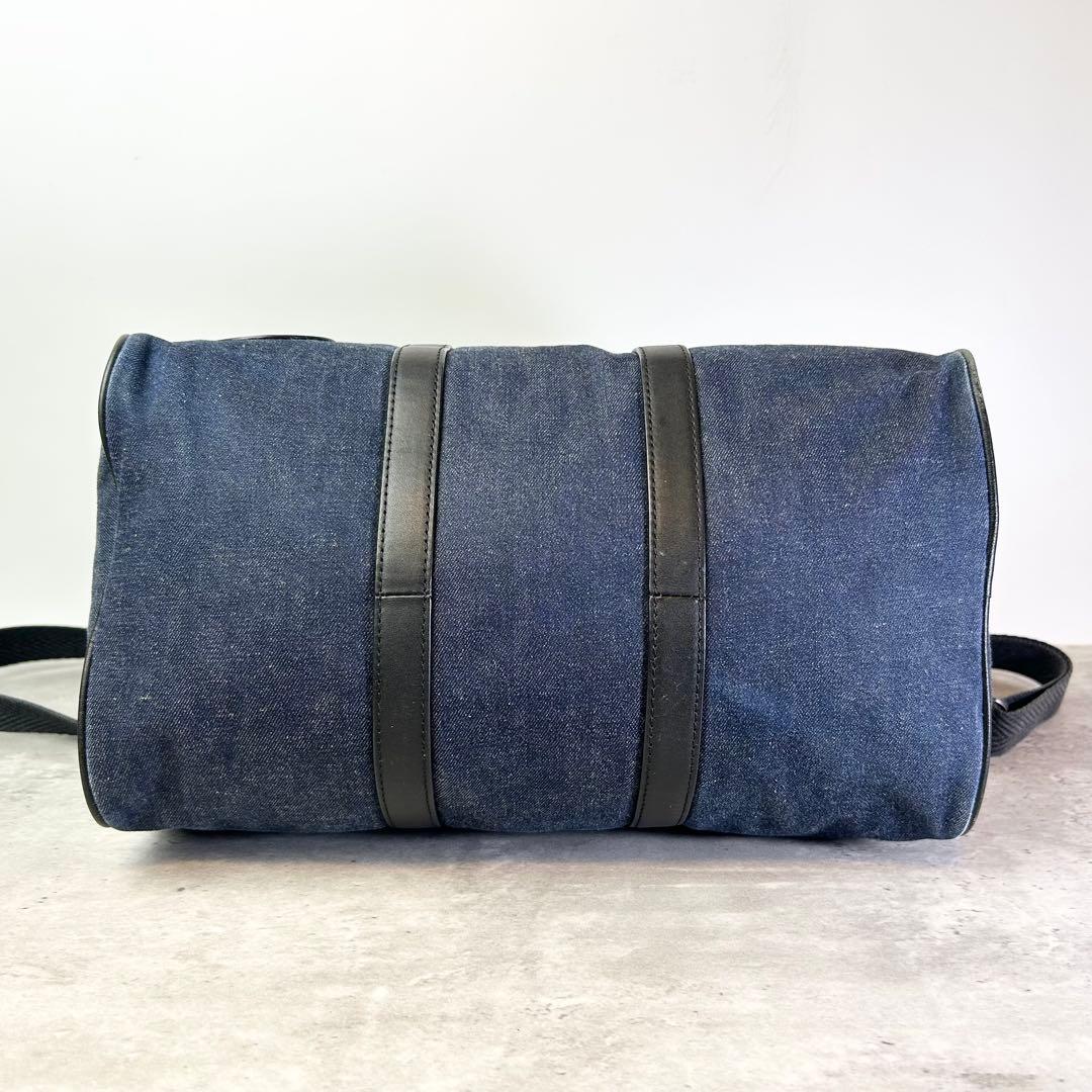 【良品】ハンティングワールド ミニボストン 2way デニム