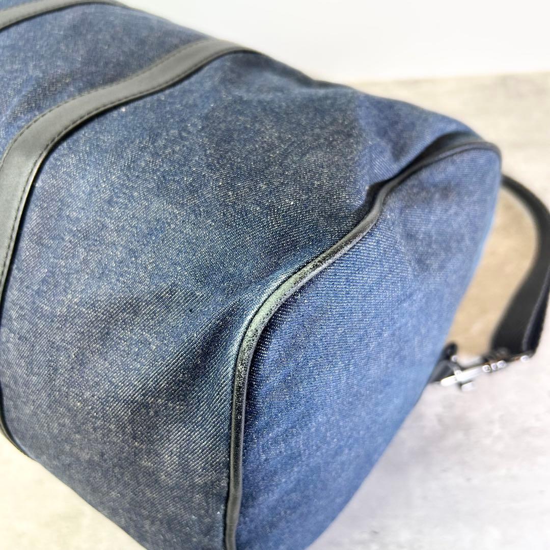 【良品】ハンティングワールド ミニボストン 2way デニム